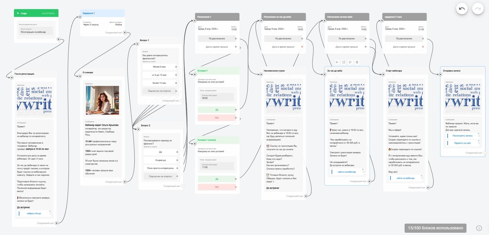 Настройка бота в Ботхелпер
